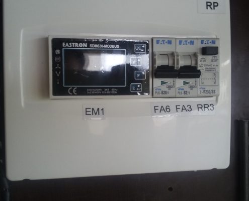 Elektroměr s komunikačním rozhraní RS 485